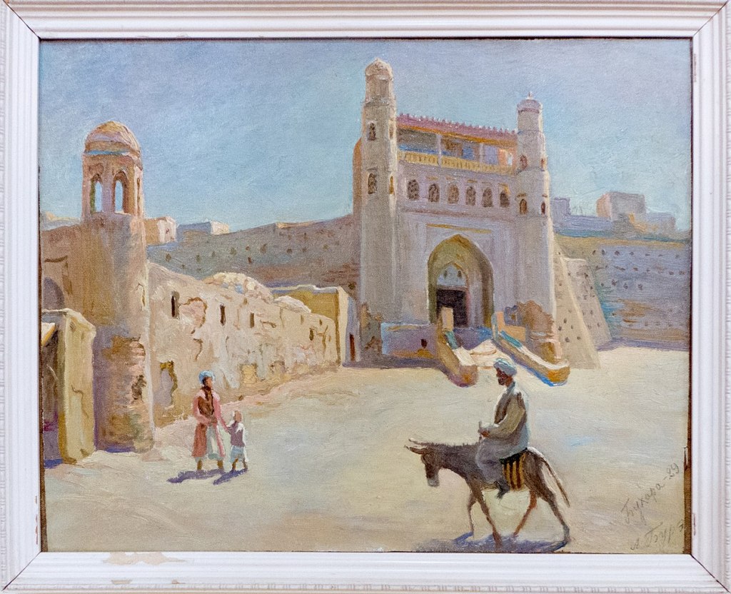 سائح هندي في&nbsp;بخارى